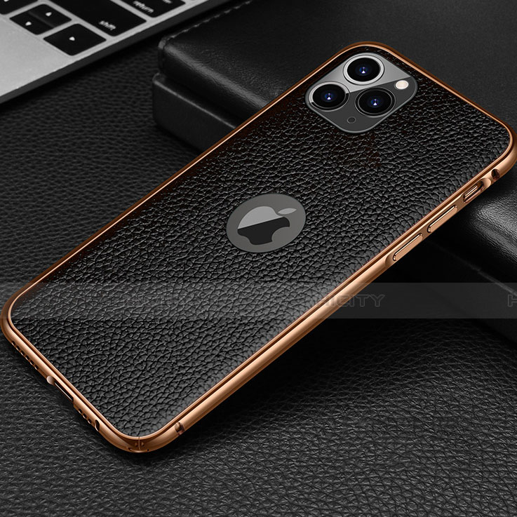 Funda Lujo Cuero Carcasa R01 para Apple iPhone 11 Pro