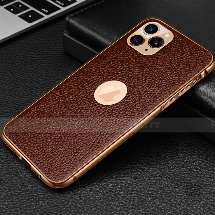 Funda Lujo Cuero Carcasa R01 para Apple iPhone 11 Pro