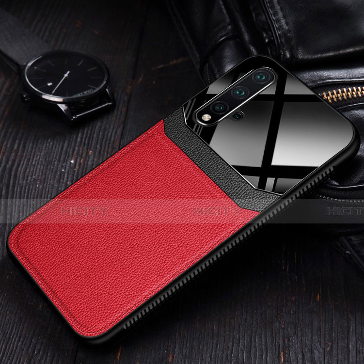 Funda Lujo Cuero Carcasa R01 para Huawei Honor 20