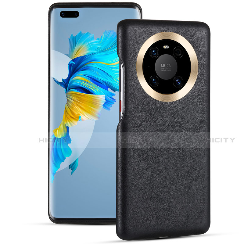 Funda Lujo Cuero Carcasa R01 para Huawei Mate 40 Pro