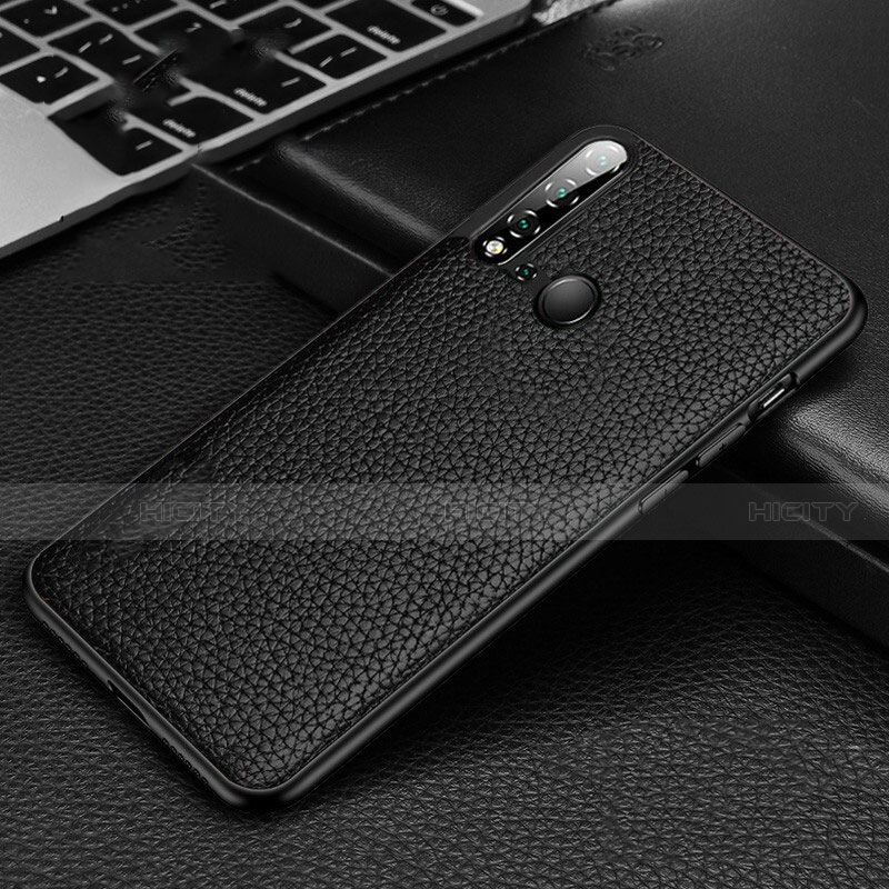 Funda Lujo Cuero Carcasa R01 para Huawei Nova 5i