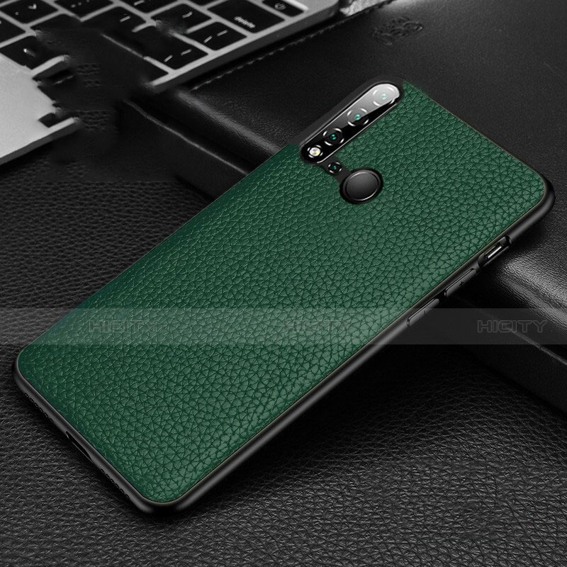 Funda Lujo Cuero Carcasa R01 para Huawei P20 Lite (2019)