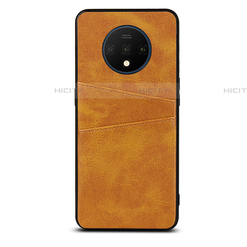 Funda Lujo Cuero Carcasa R01 para OnePlus 7T