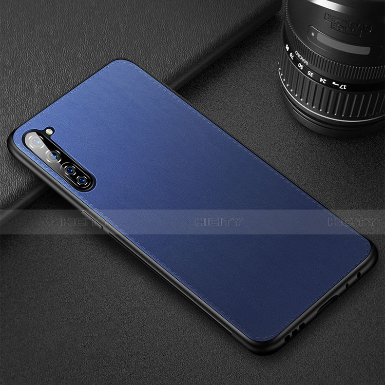 Funda Lujo Cuero Carcasa R01 para Oppo A91