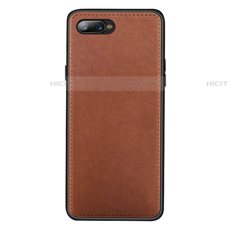 Funda Lujo Cuero Carcasa R01 para Oppo RX17 Neo