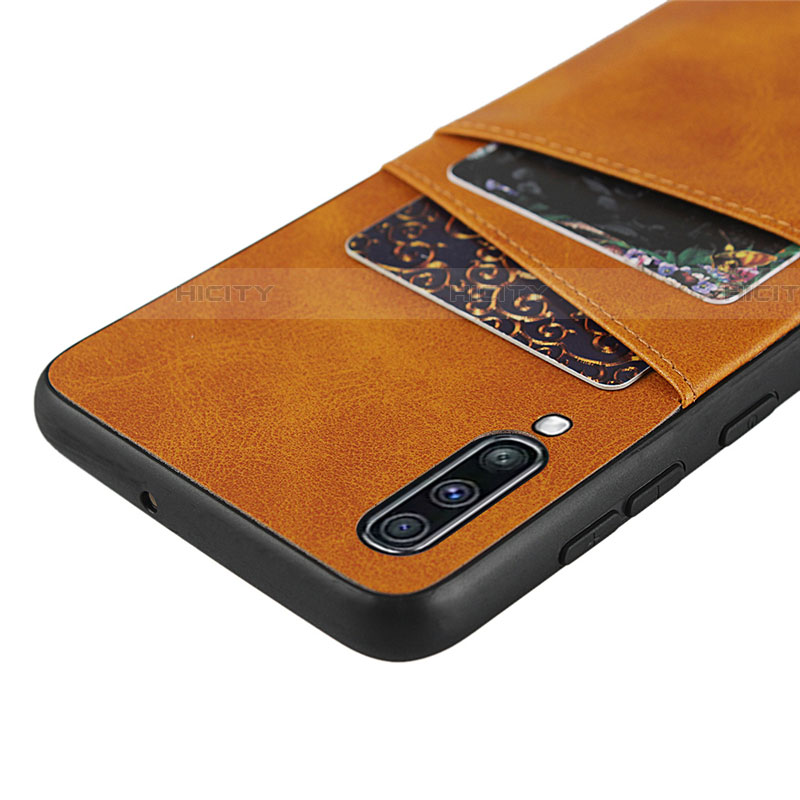 Funda Lujo Cuero Carcasa R01 para Samsung Galaxy A70