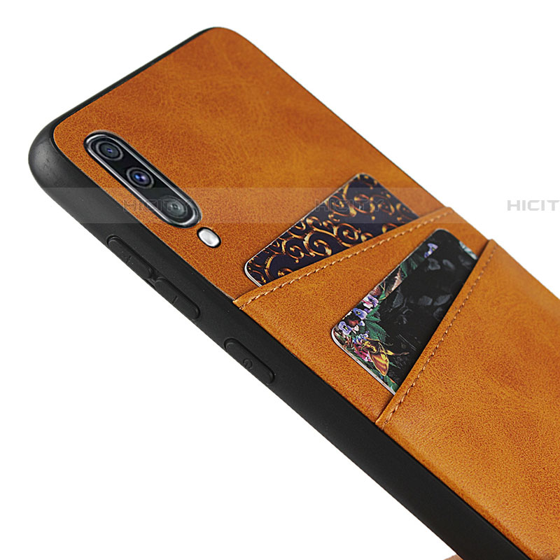 Funda Lujo Cuero Carcasa R01 para Samsung Galaxy A70S