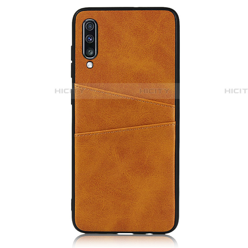 Funda Lujo Cuero Carcasa R01 para Samsung Galaxy A70S