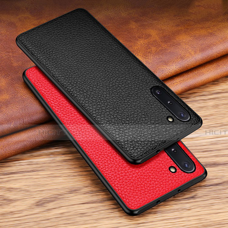 Funda Lujo Cuero Carcasa R01 para Samsung Galaxy Note 10 5G