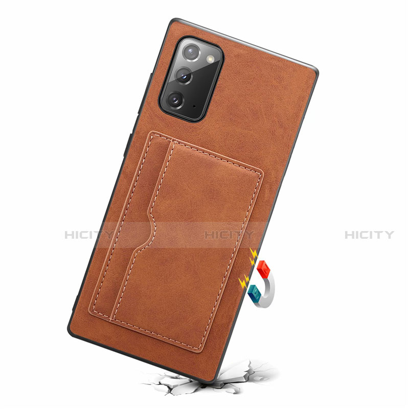 Funda Lujo Cuero Carcasa R01 para Samsung Galaxy Note 20 5G