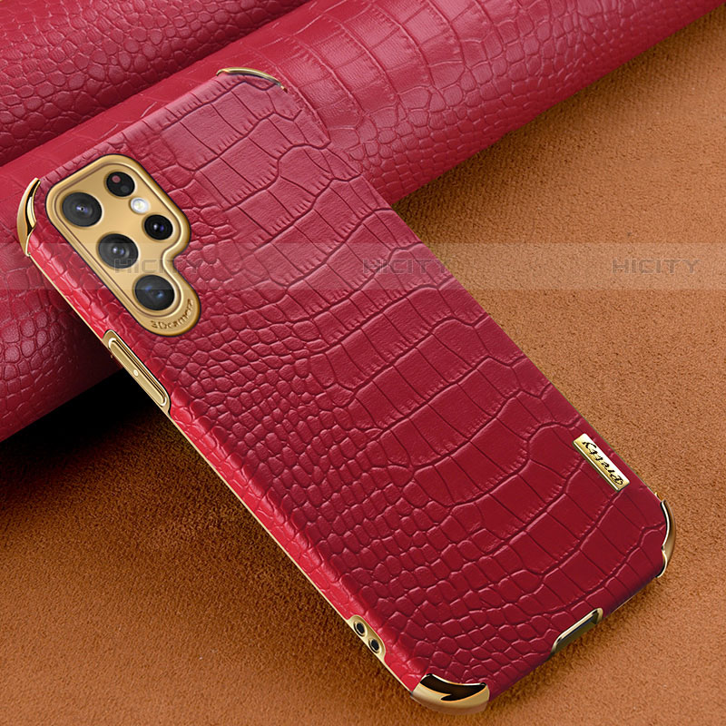 Funda Lujo Cuero Carcasa R01 para Samsung Galaxy S21 Ultra 5G