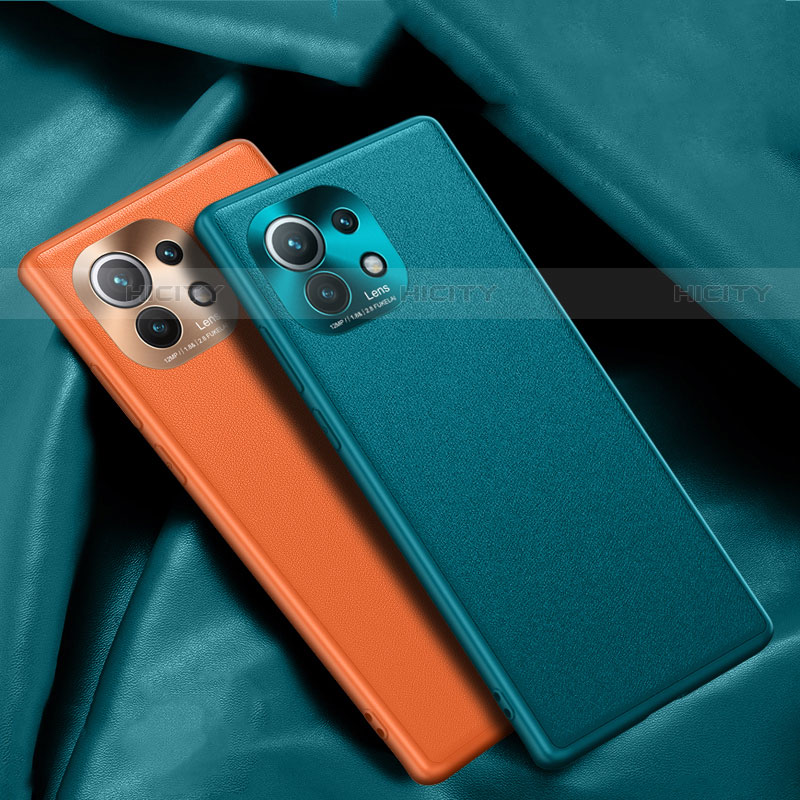 Funda Lujo Cuero Carcasa R01 para Xiaomi Mi 11 Lite 5G NE