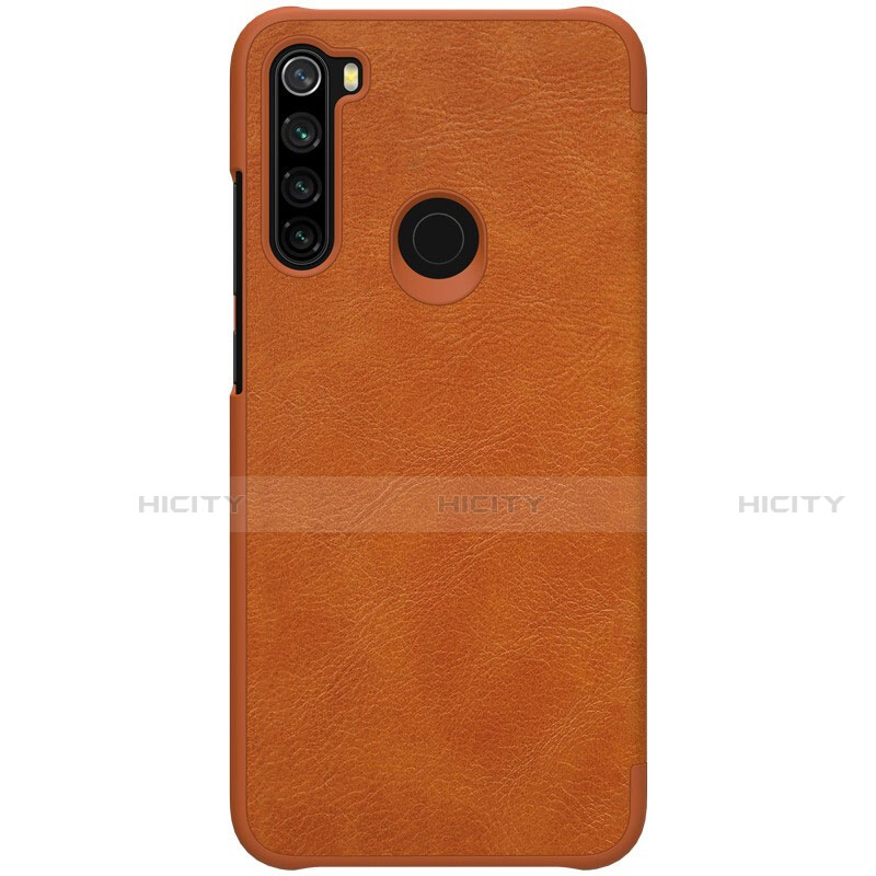 Funda Lujo Cuero Carcasa R01 para Xiaomi Redmi Note 8 (2021)