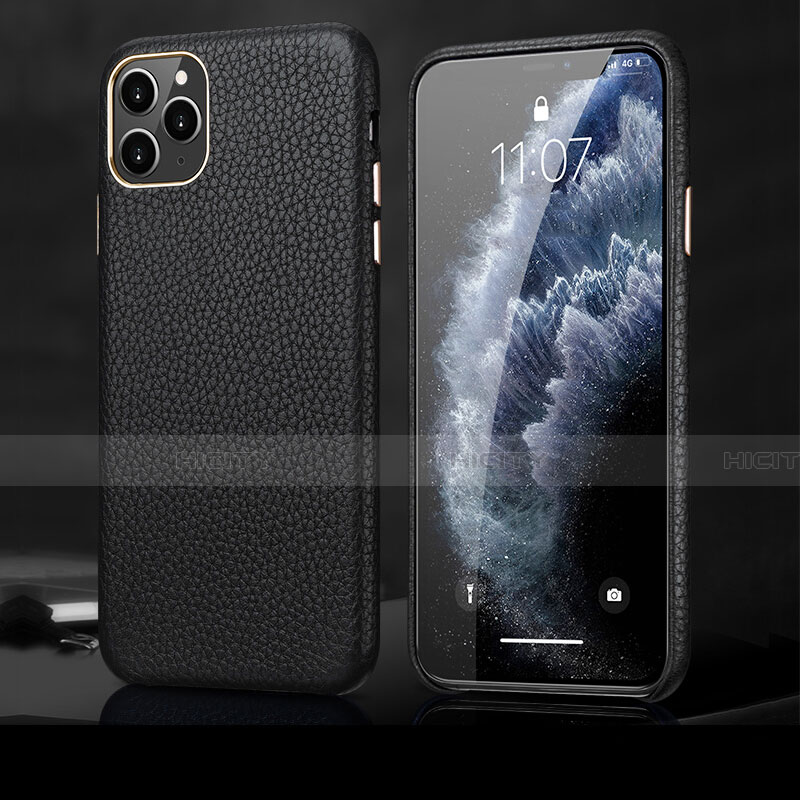 Funda Lujo Cuero Carcasa R02 para Apple iPhone 11 Pro Max