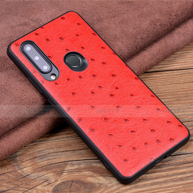 Funda Lujo Cuero Carcasa R02 para Huawei Honor 20i