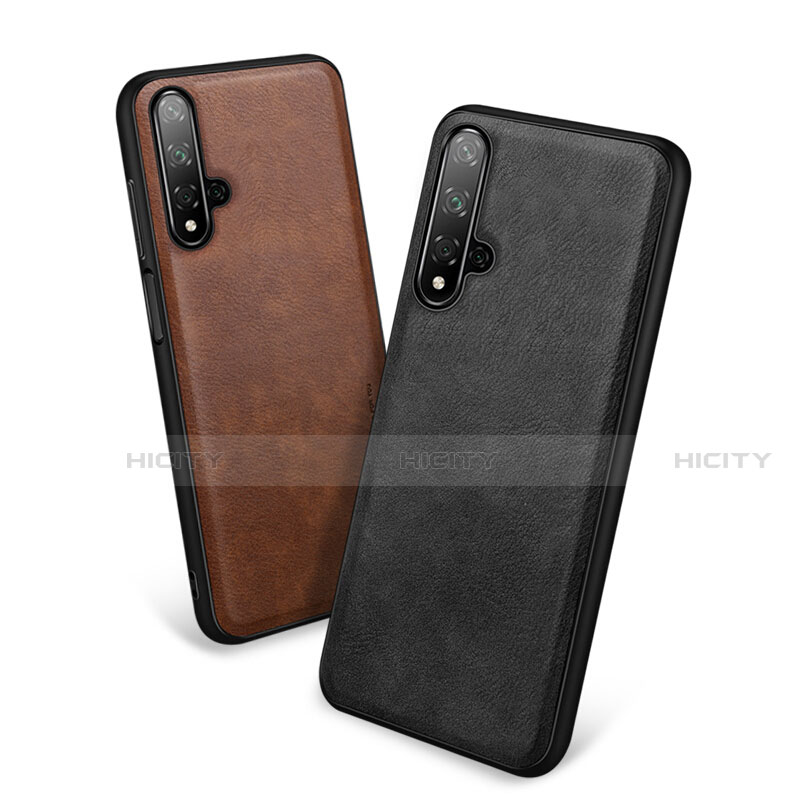 Funda Lujo Cuero Carcasa R02 para Huawei Honor 20S