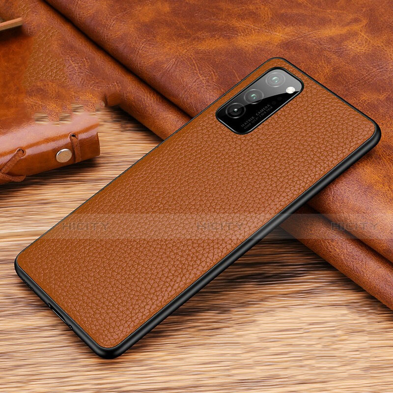 Funda Lujo Cuero Carcasa R02 para Huawei Honor View 30 5G