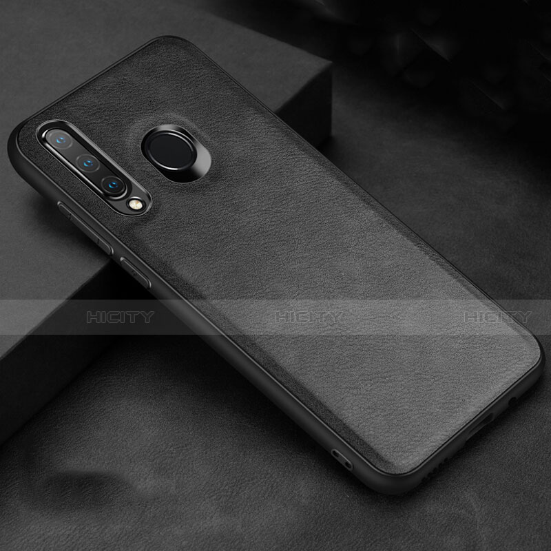 Funda Lujo Cuero Carcasa R02 para Huawei Nova 4e