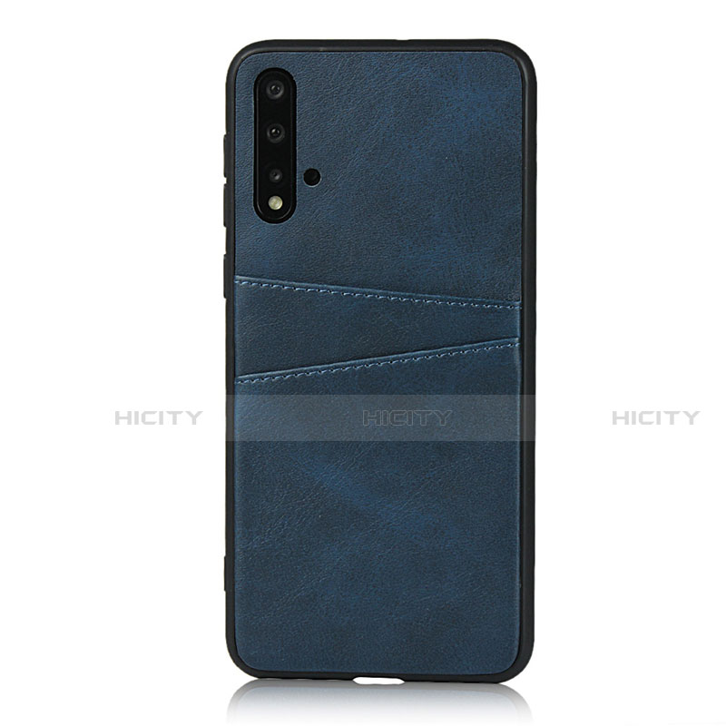 Funda Lujo Cuero Carcasa R02 para Huawei Nova 5