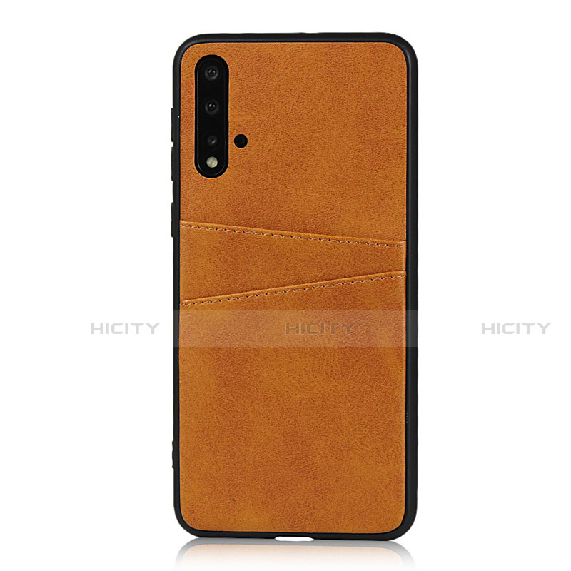 Funda Lujo Cuero Carcasa R02 para Huawei Nova 5 Pro