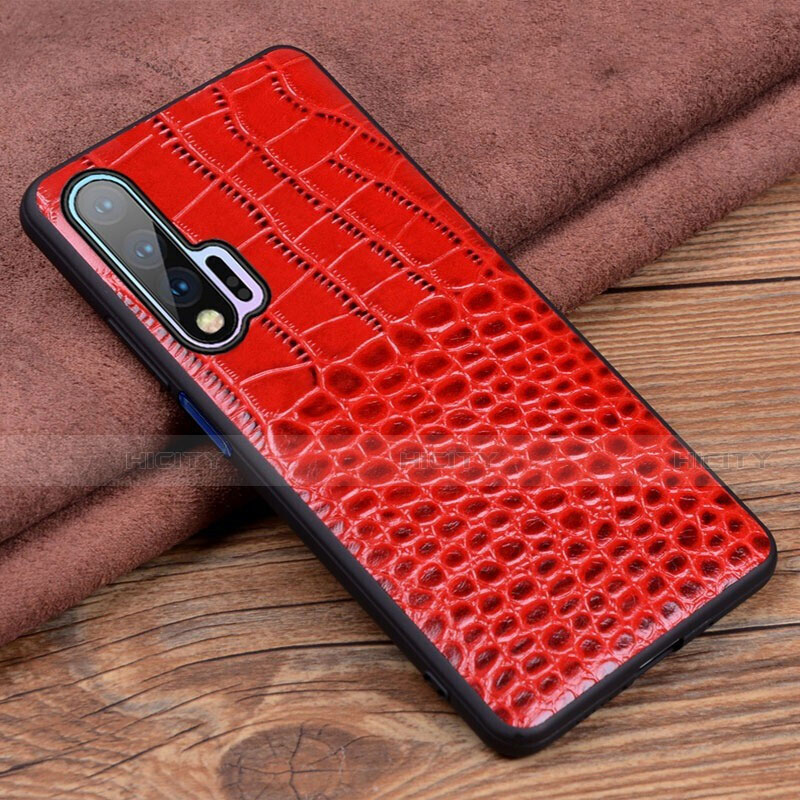 Funda Lujo Cuero Carcasa R02 para Huawei Nova 6