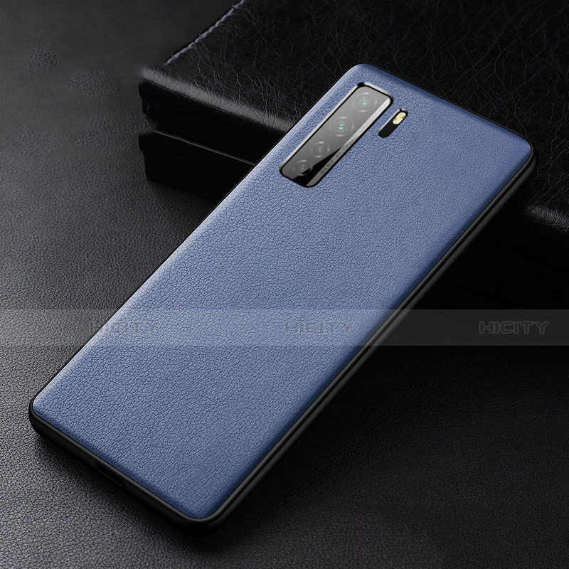 Funda Lujo Cuero Carcasa R02 para Huawei Nova 7 SE 5G