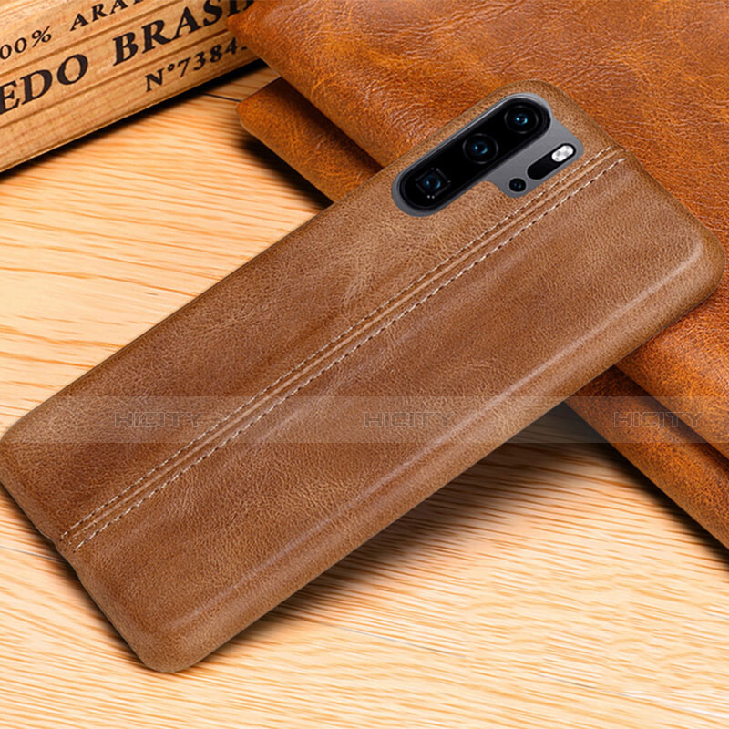 Funda Lujo Cuero Carcasa R02 para Huawei P30 Pro New Edition