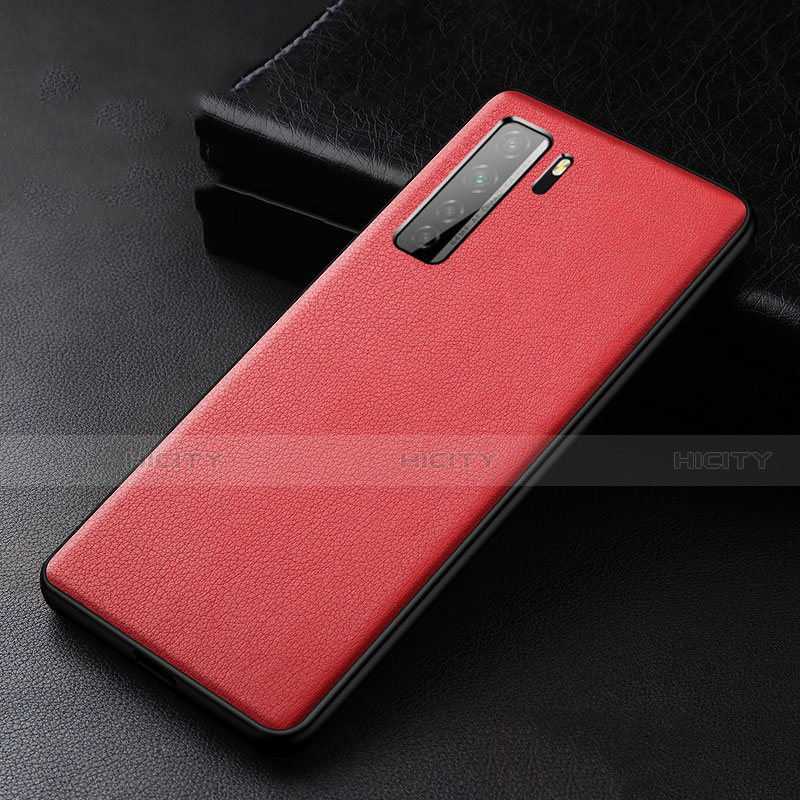 Funda Lujo Cuero Carcasa R02 para Huawei P40 Lite 5G