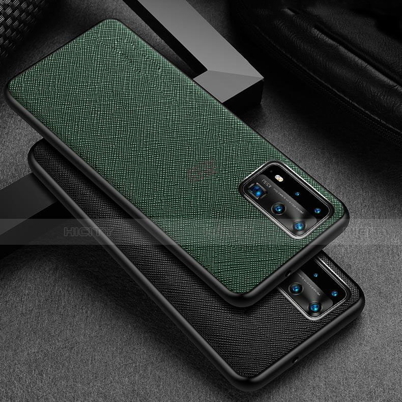 Funda Lujo Cuero Carcasa R02 para Huawei P40 Pro+ Plus