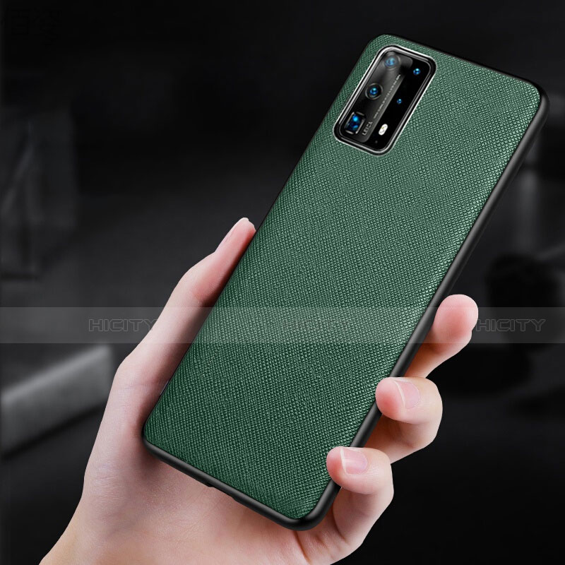 Funda Lujo Cuero Carcasa R02 para Huawei P40 Pro+ Plus