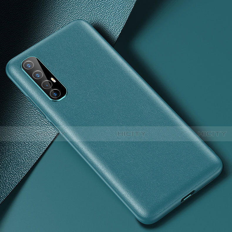 Funda Lujo Cuero Carcasa R02 para Oppo Find X2 Neo