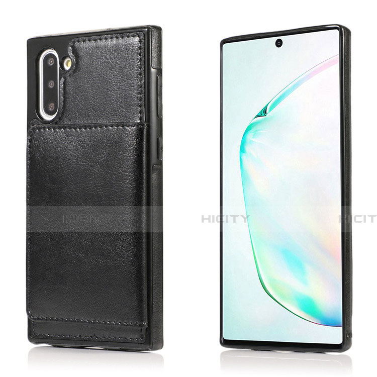 Funda Lujo Cuero Carcasa R02 para Samsung Galaxy Note 10 5G