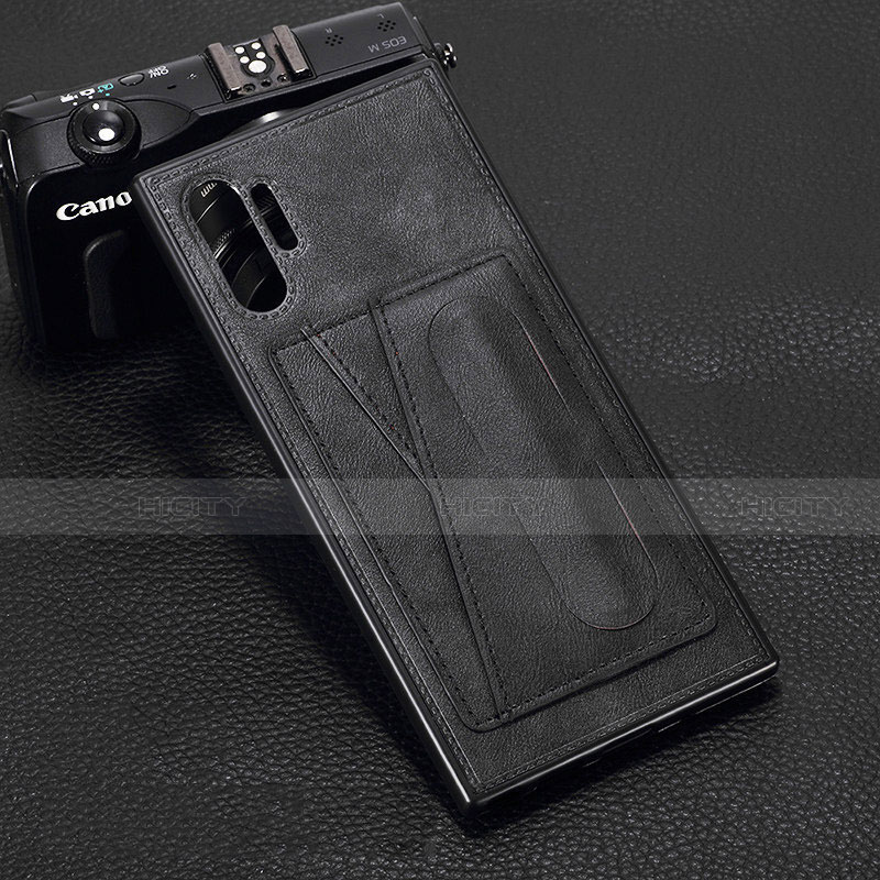 Funda Lujo Cuero Carcasa R02 para Samsung Galaxy Note 10 Plus