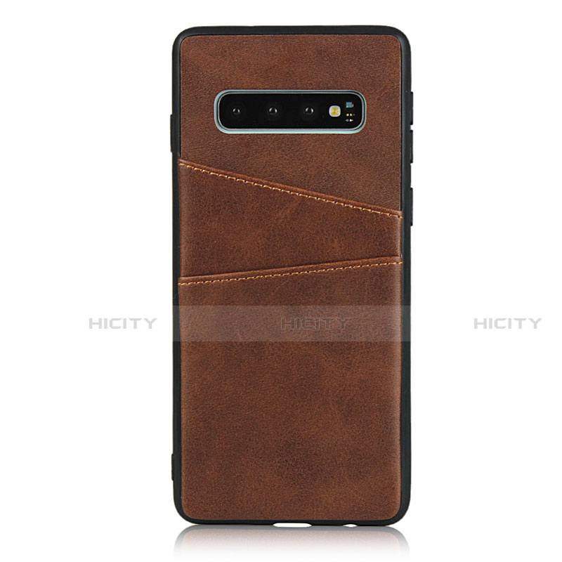 Funda Lujo Cuero Carcasa R02 para Samsung Galaxy S10 5G