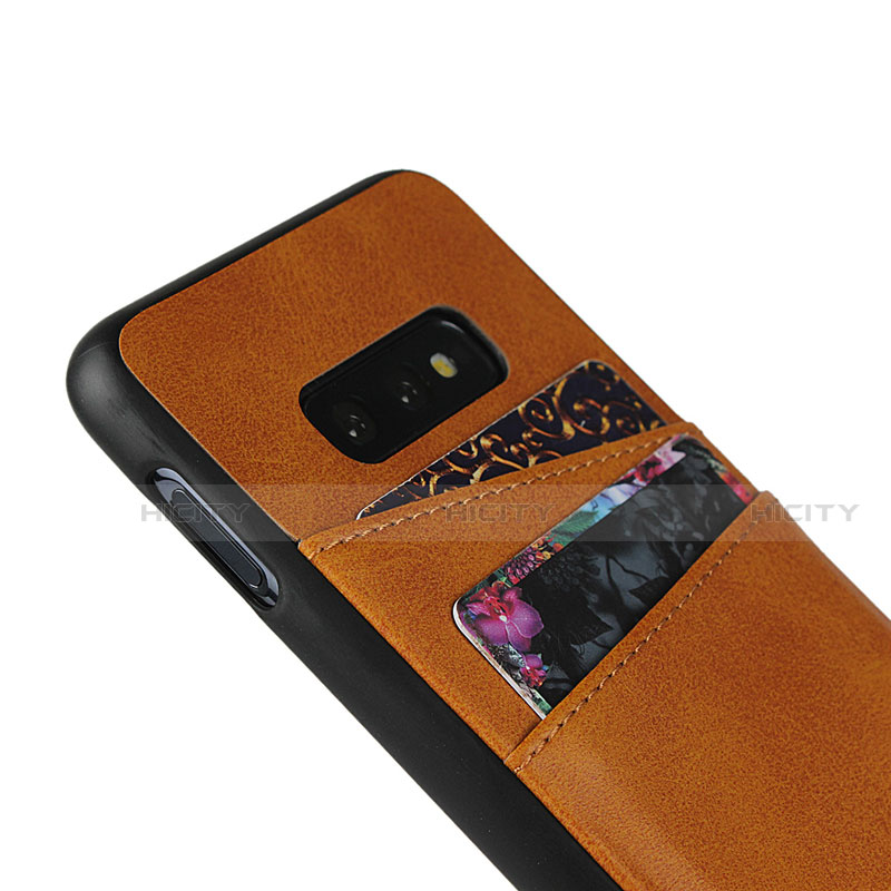 Funda Lujo Cuero Carcasa R02 para Samsung Galaxy S10e