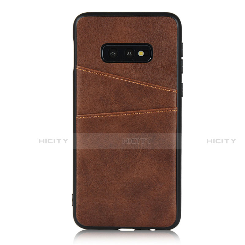 Funda Lujo Cuero Carcasa R02 para Samsung Galaxy S10e