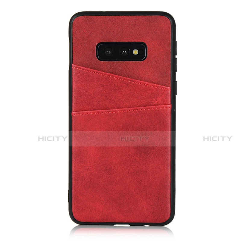 Funda Lujo Cuero Carcasa R02 para Samsung Galaxy S10e