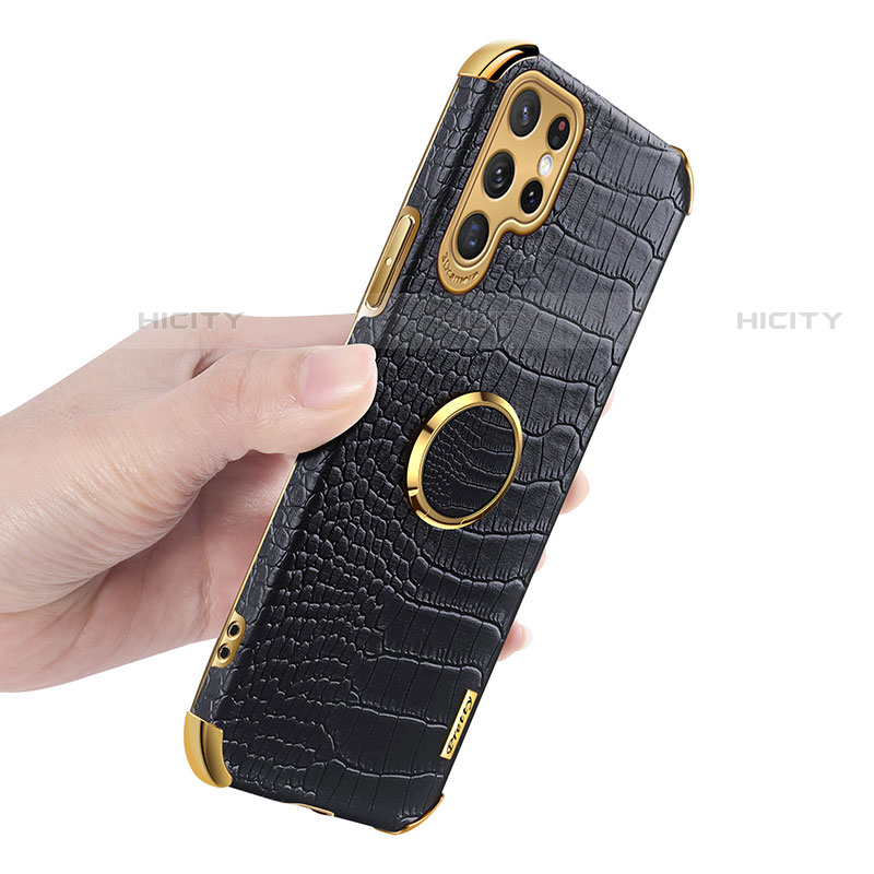 Funda Lujo Cuero Carcasa R02 para Samsung Galaxy S21 Ultra 5G