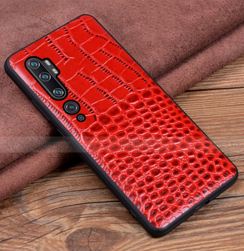 Funda Lujo Cuero Carcasa R02 para Xiaomi Mi Note 10