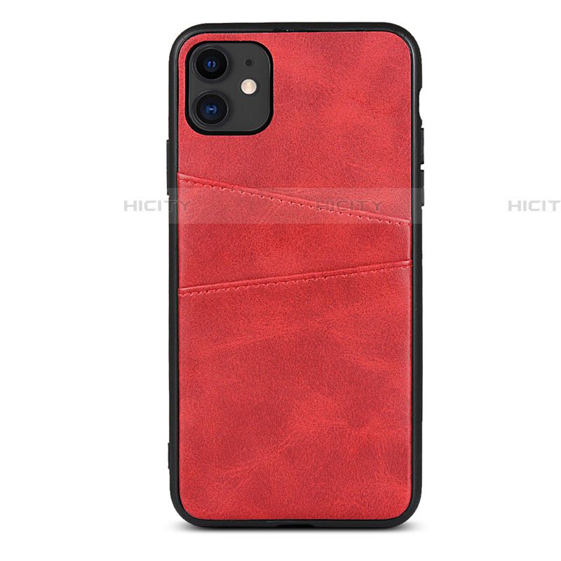 Funda Lujo Cuero Carcasa R03 para Apple iPhone 11