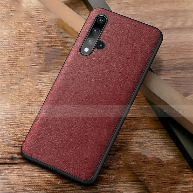 Funda Lujo Cuero Carcasa R03 para Huawei Honor 20S