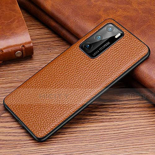 Funda Lujo Cuero Carcasa R03 para Huawei P40