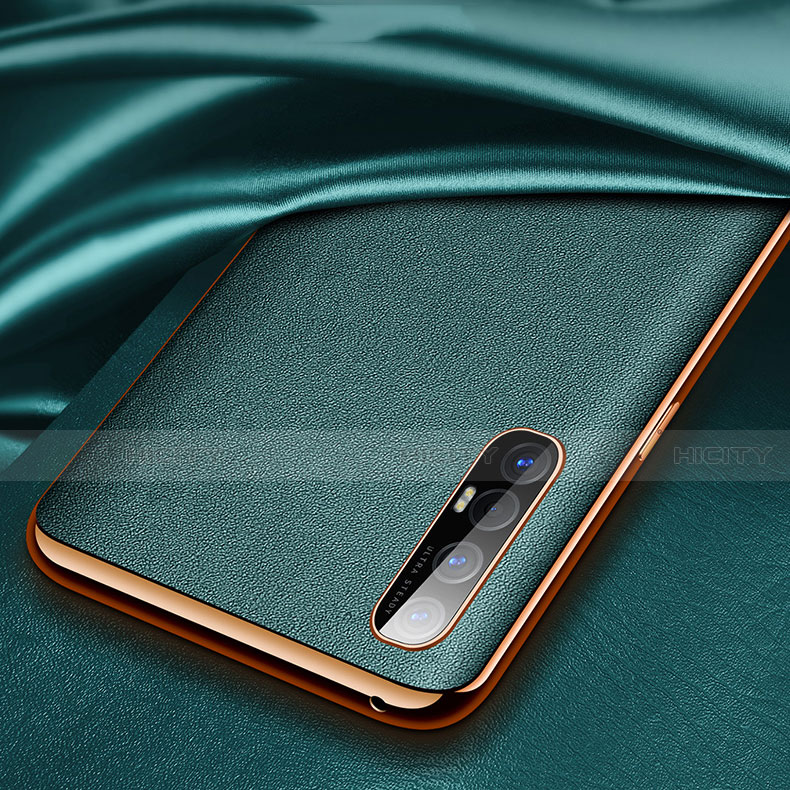 Funda Lujo Cuero Carcasa R03 para Oppo Find X2 Neo