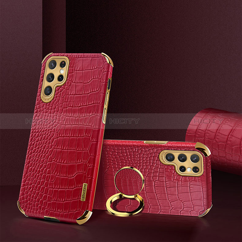 Funda Lujo Cuero Carcasa R03 para Samsung Galaxy S24 Ultra 5G Rojo