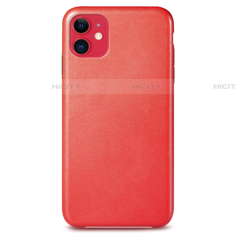 Funda Lujo Cuero Carcasa R04 para Apple iPhone 11