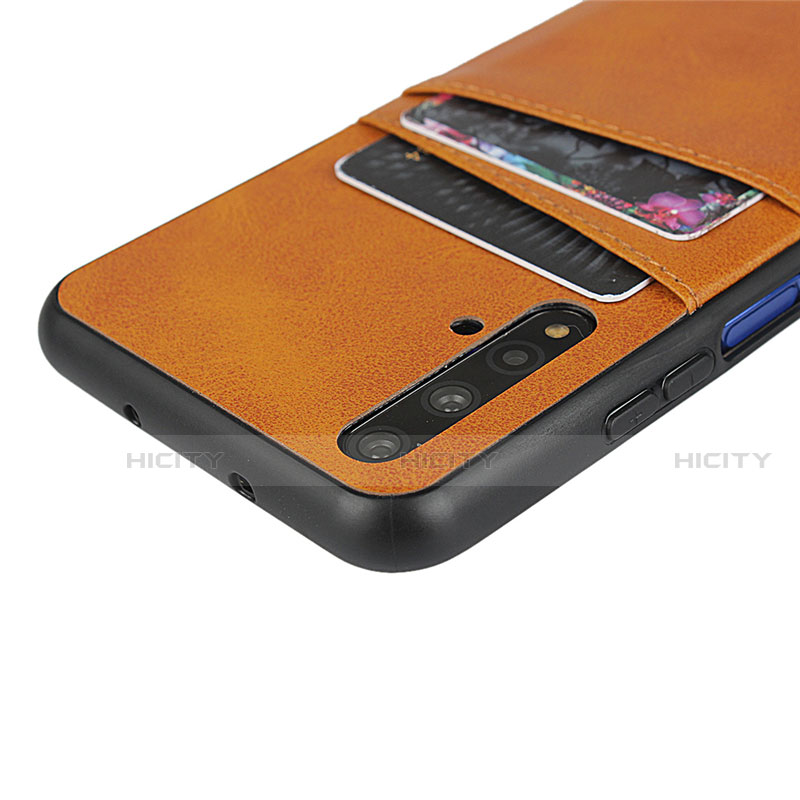 Funda Lujo Cuero Carcasa R04 para Huawei Honor 20