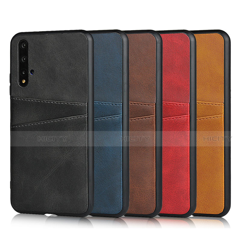 Funda Lujo Cuero Carcasa R04 para Huawei Honor 20S