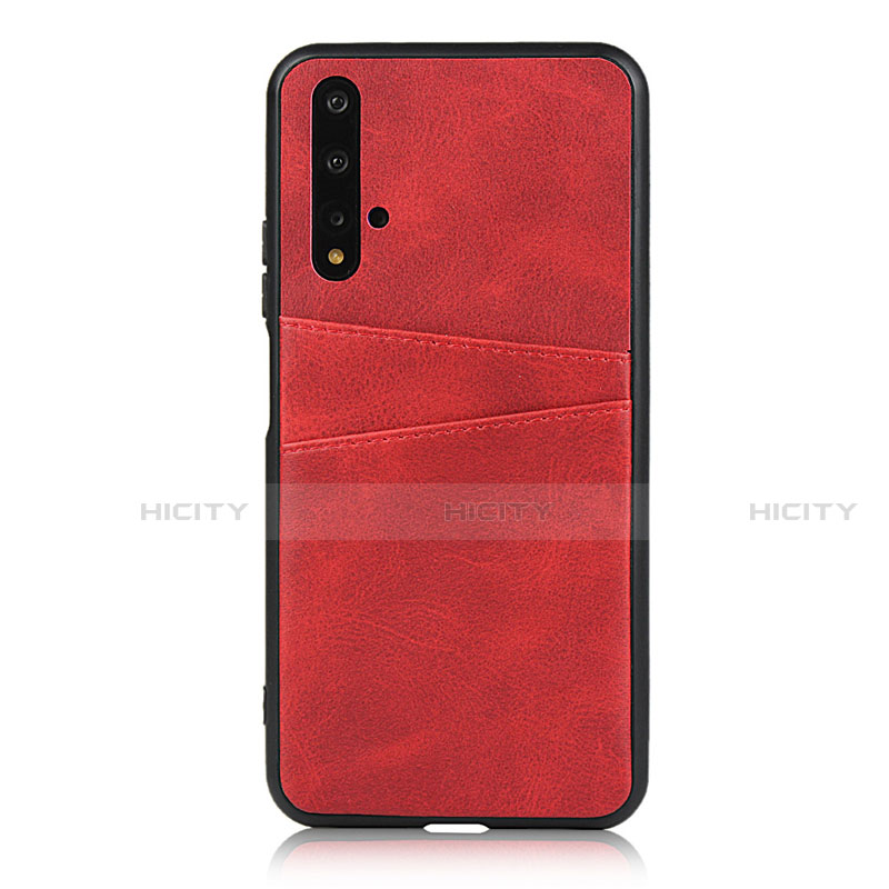 Funda Lujo Cuero Carcasa R04 para Huawei Honor 20S