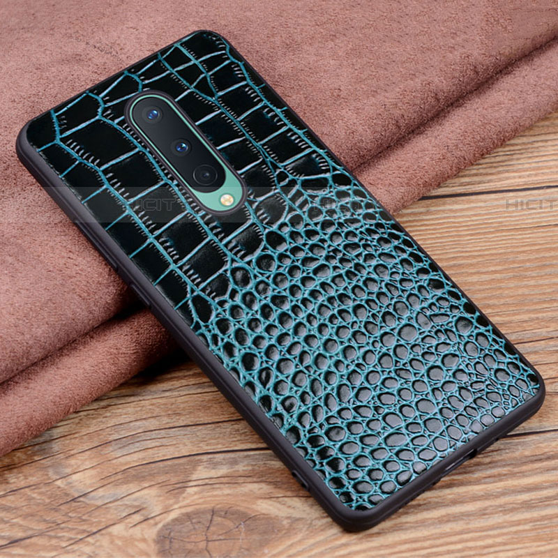 Funda Lujo Cuero Carcasa R04 para OnePlus 8