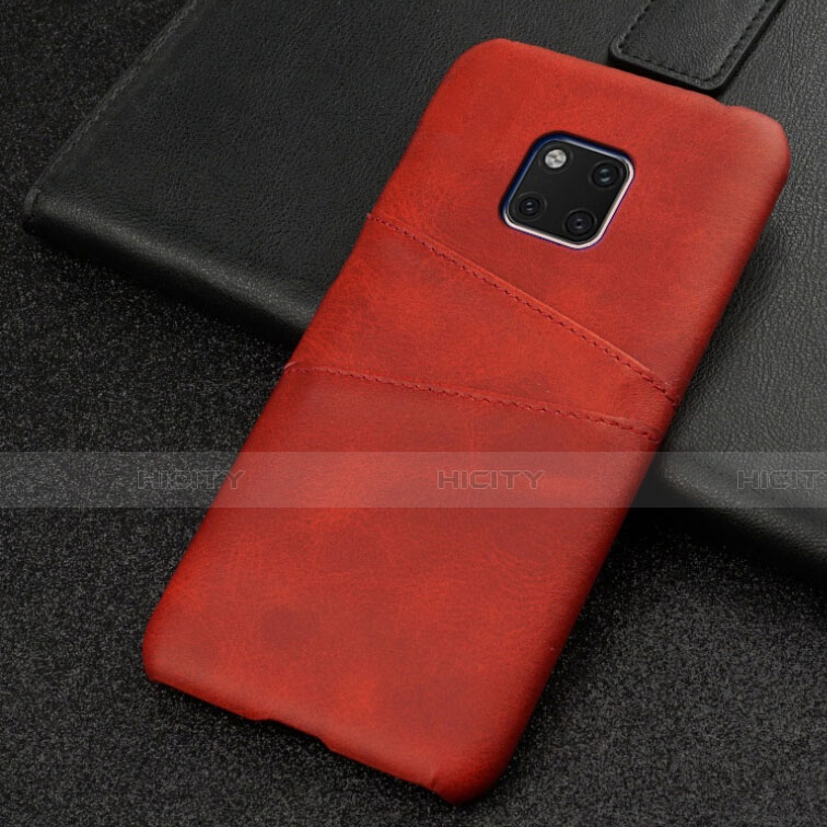 Funda Lujo Cuero Carcasa R05 para Huawei Mate 20 Pro Marron